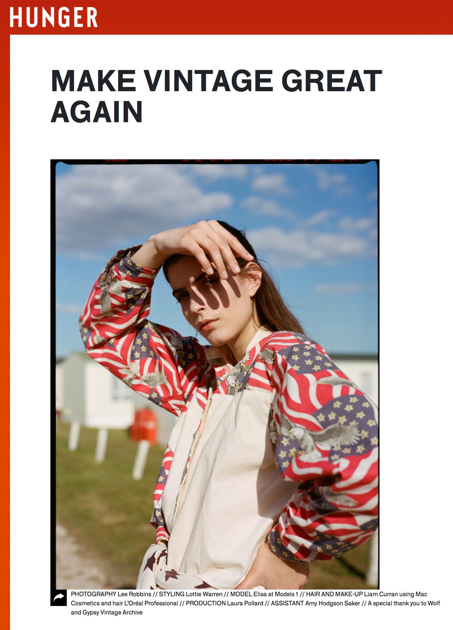 Make Vintage Great Again for Hunger