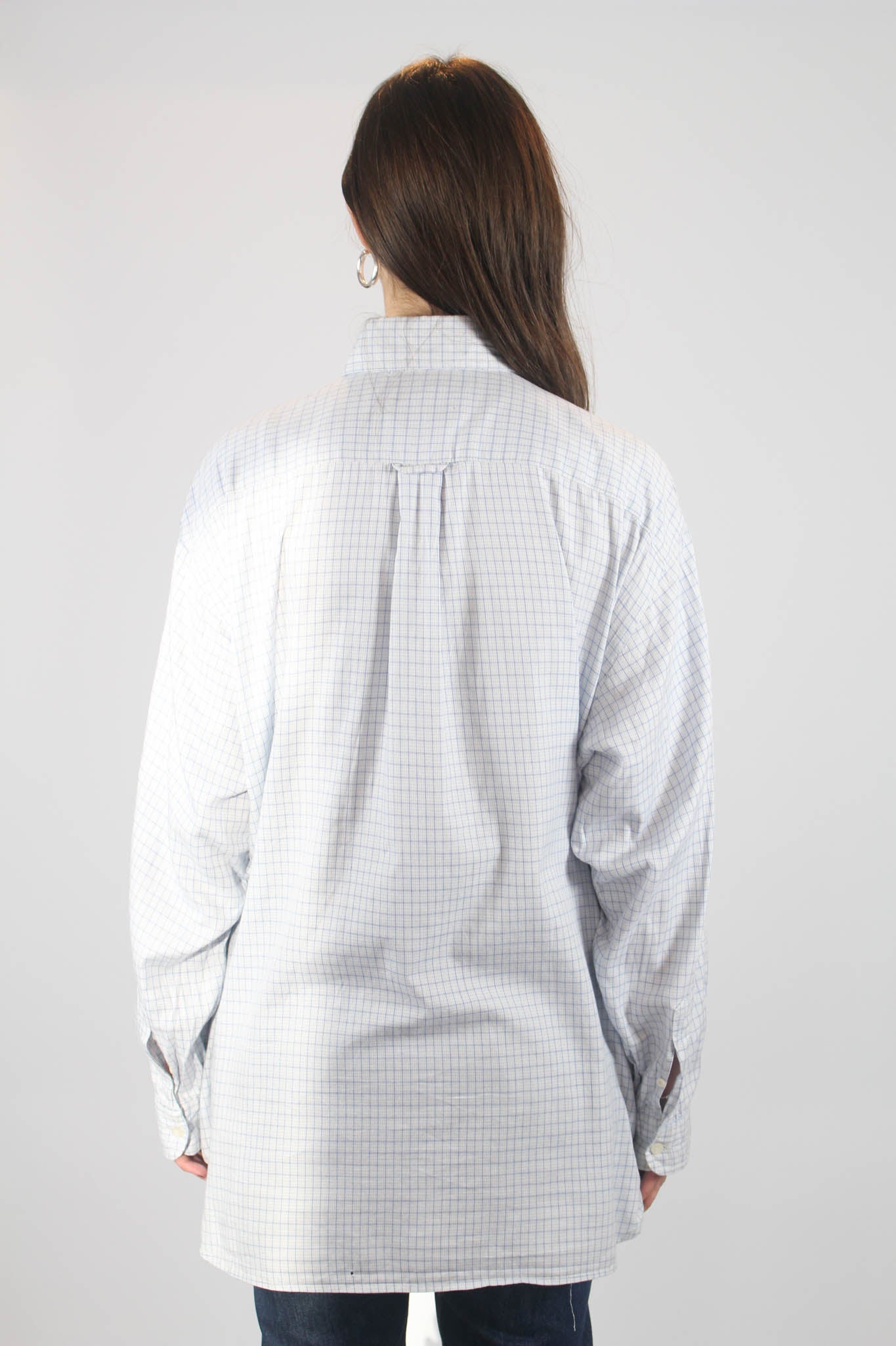 Blue Check Valentino Jeans Shirt