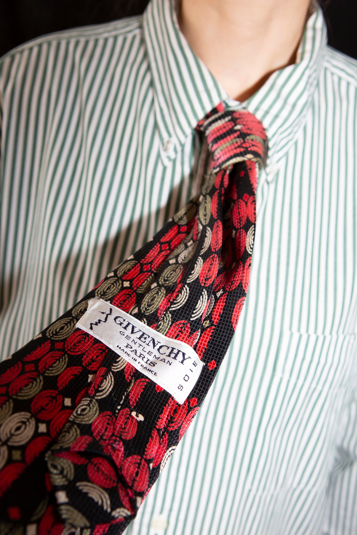 1970s Givenchy Silk Tie