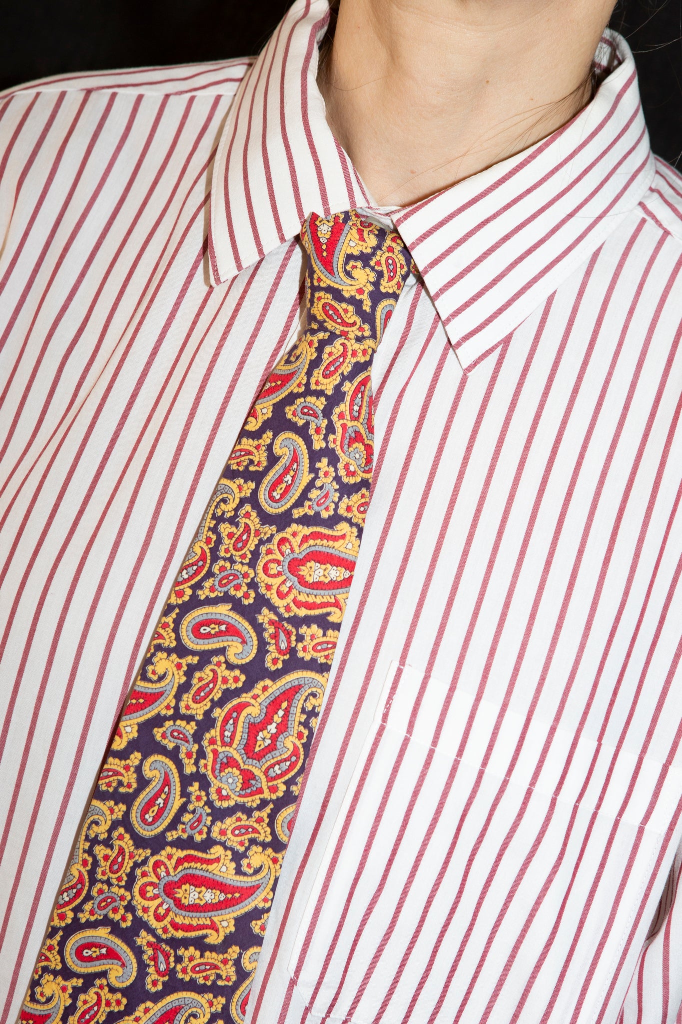 1970s Liberty Of London Paisley Tie