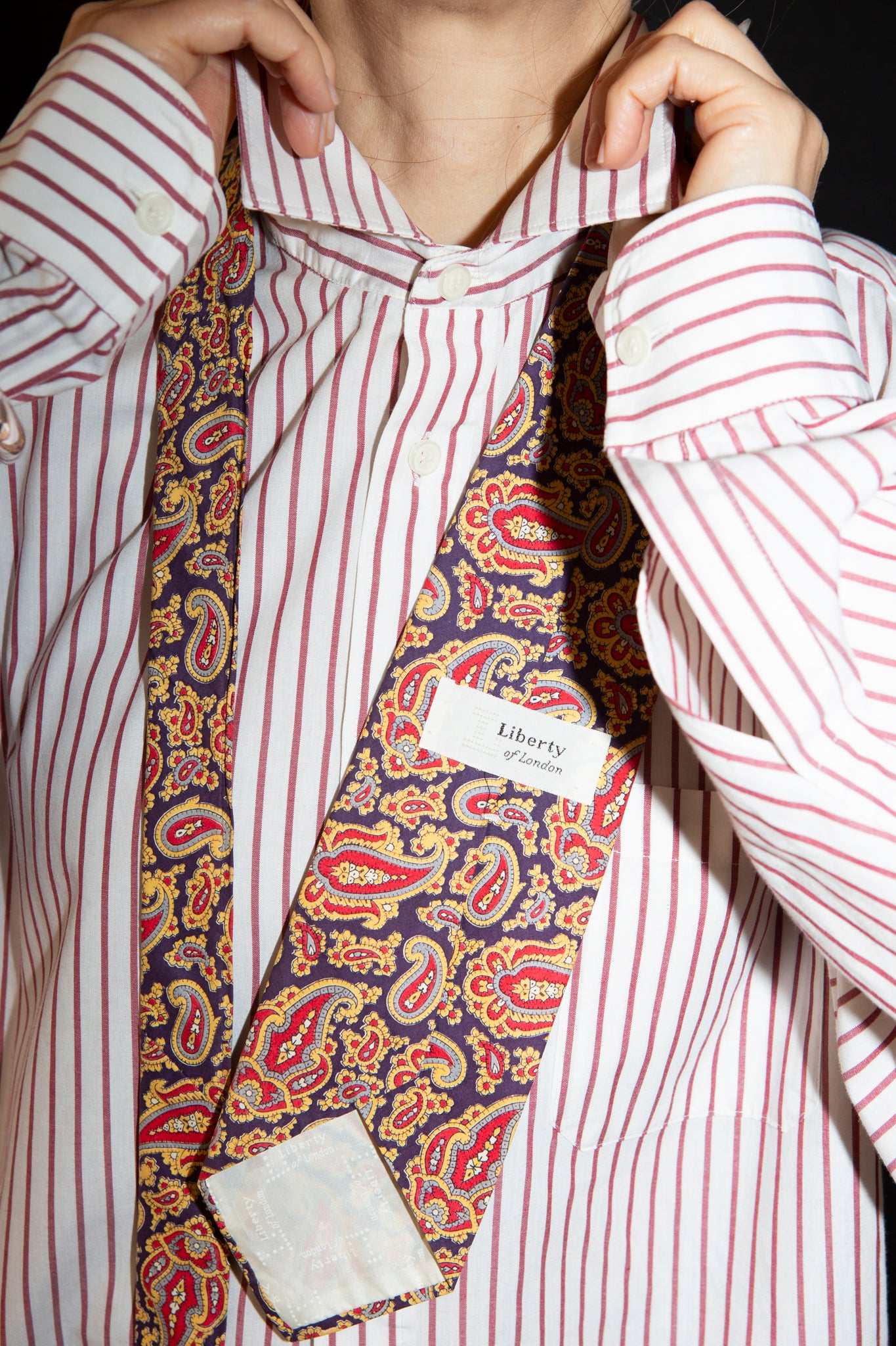 1970s Liberty Of London Paisley Tie