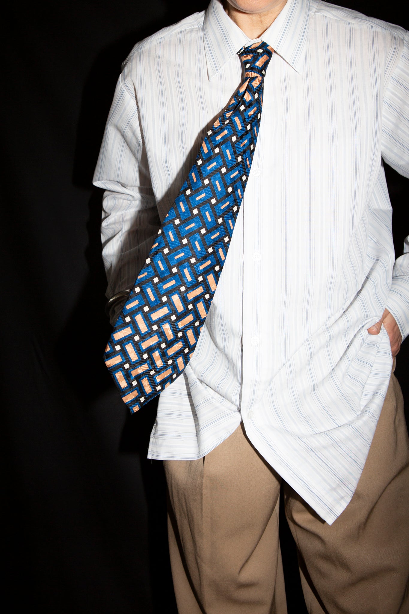 1970s Carven Paris Kipper Tie