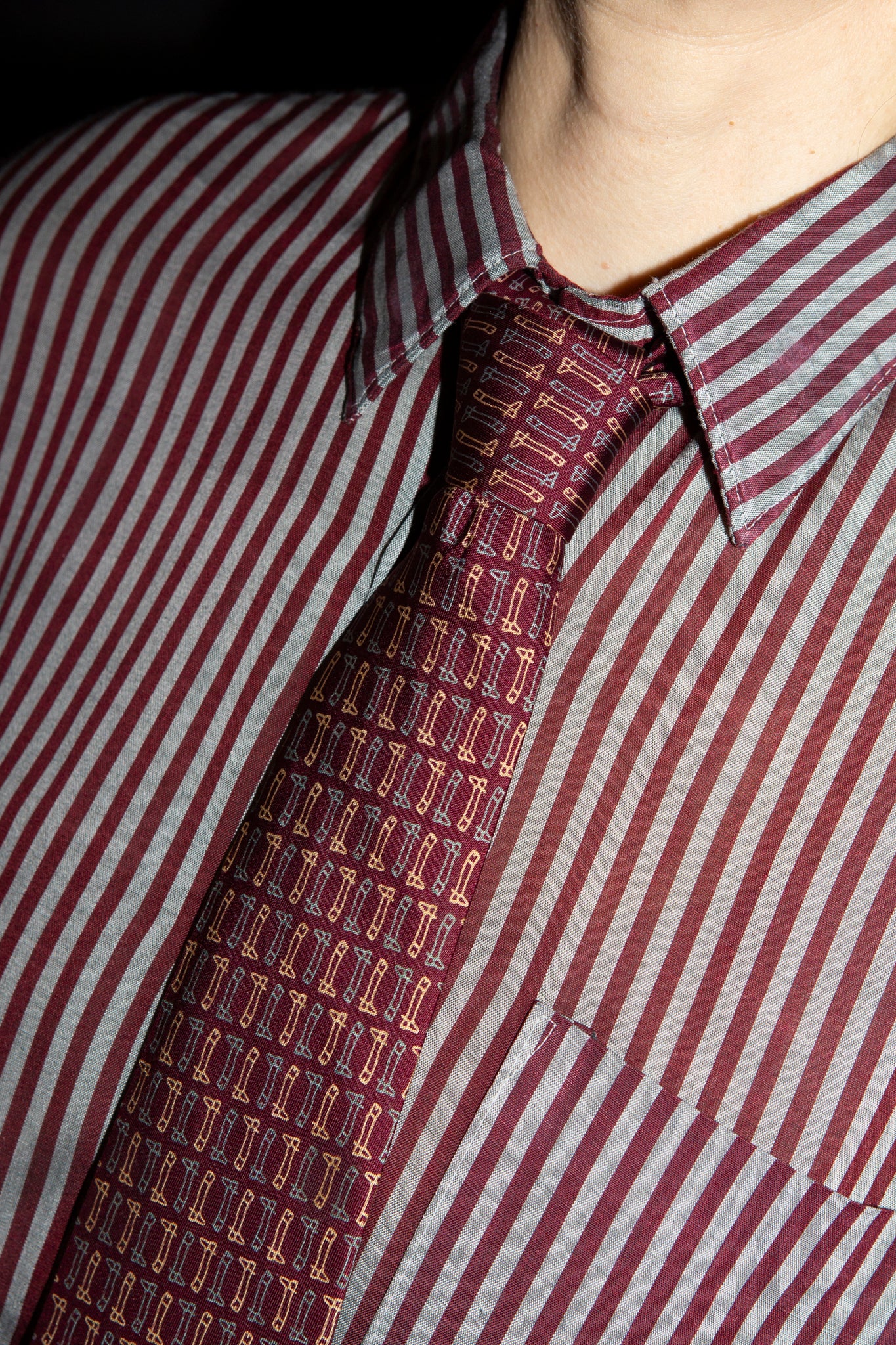 1970s Gucci Silk Tie