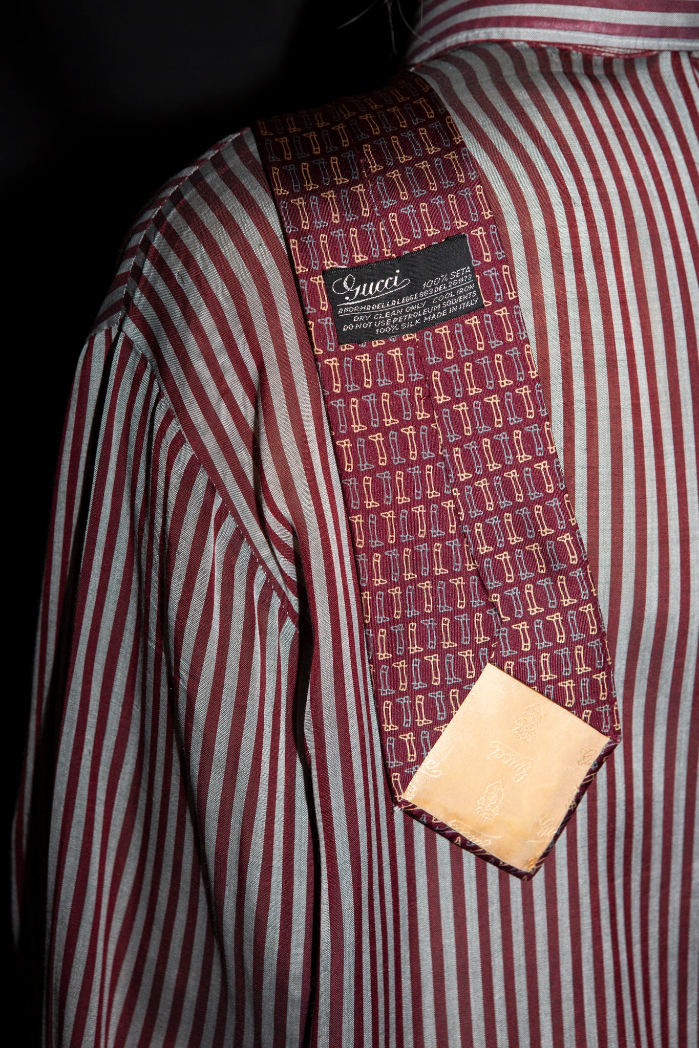 1970s Gucci Silk Tie