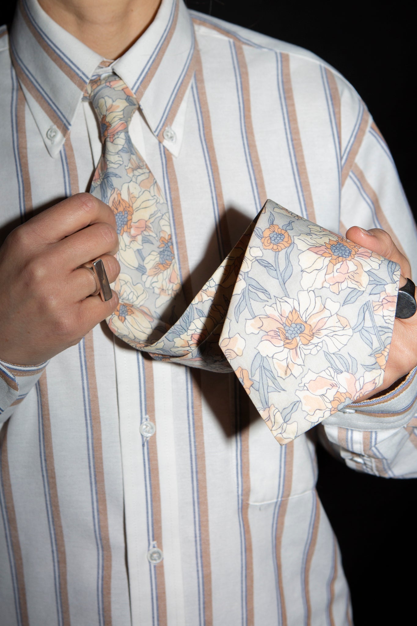 1990s Liberty Floral Tie