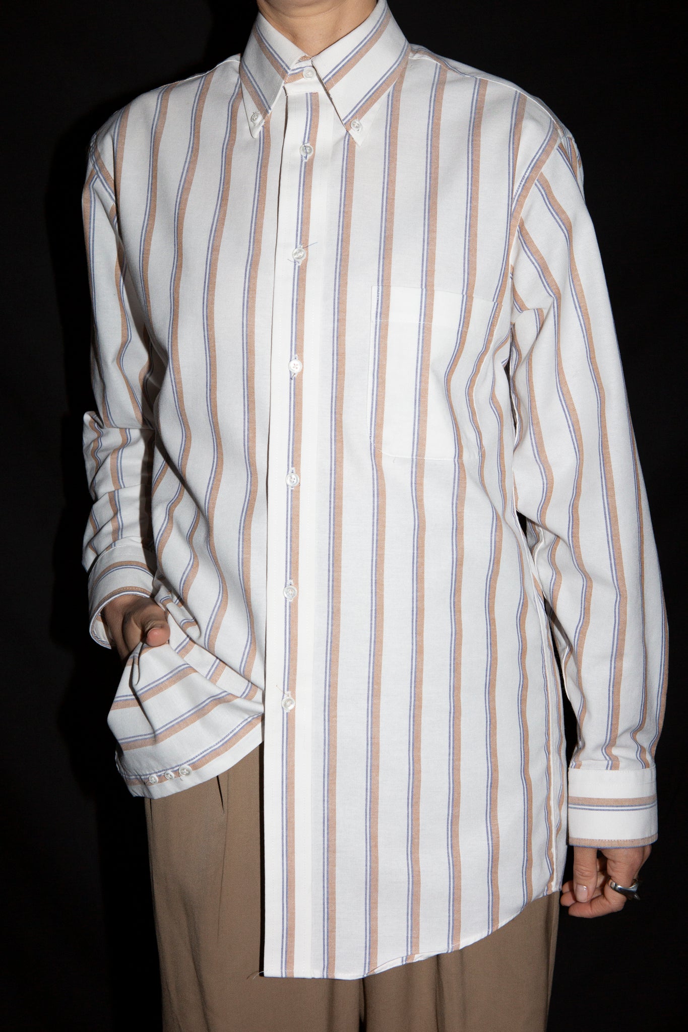 Traditional Mens Stripe Shirt