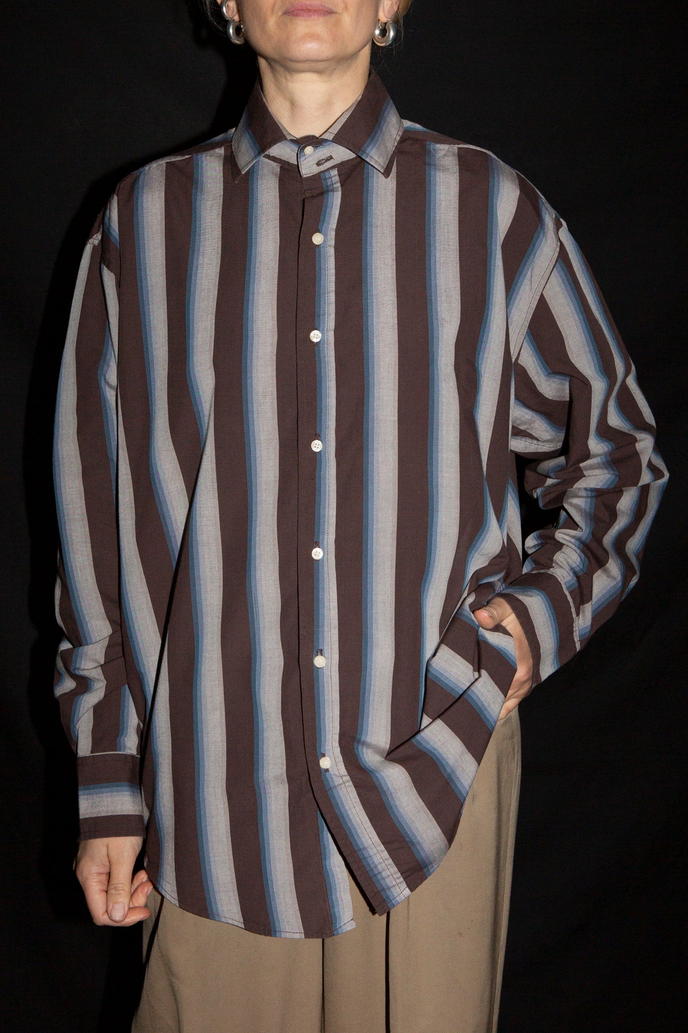 Mens Stripe Shirt