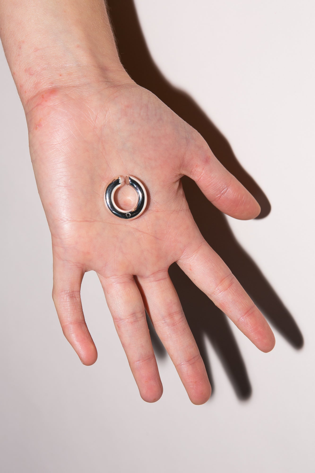 Saskia Diez Large Silver Bold Earcuff