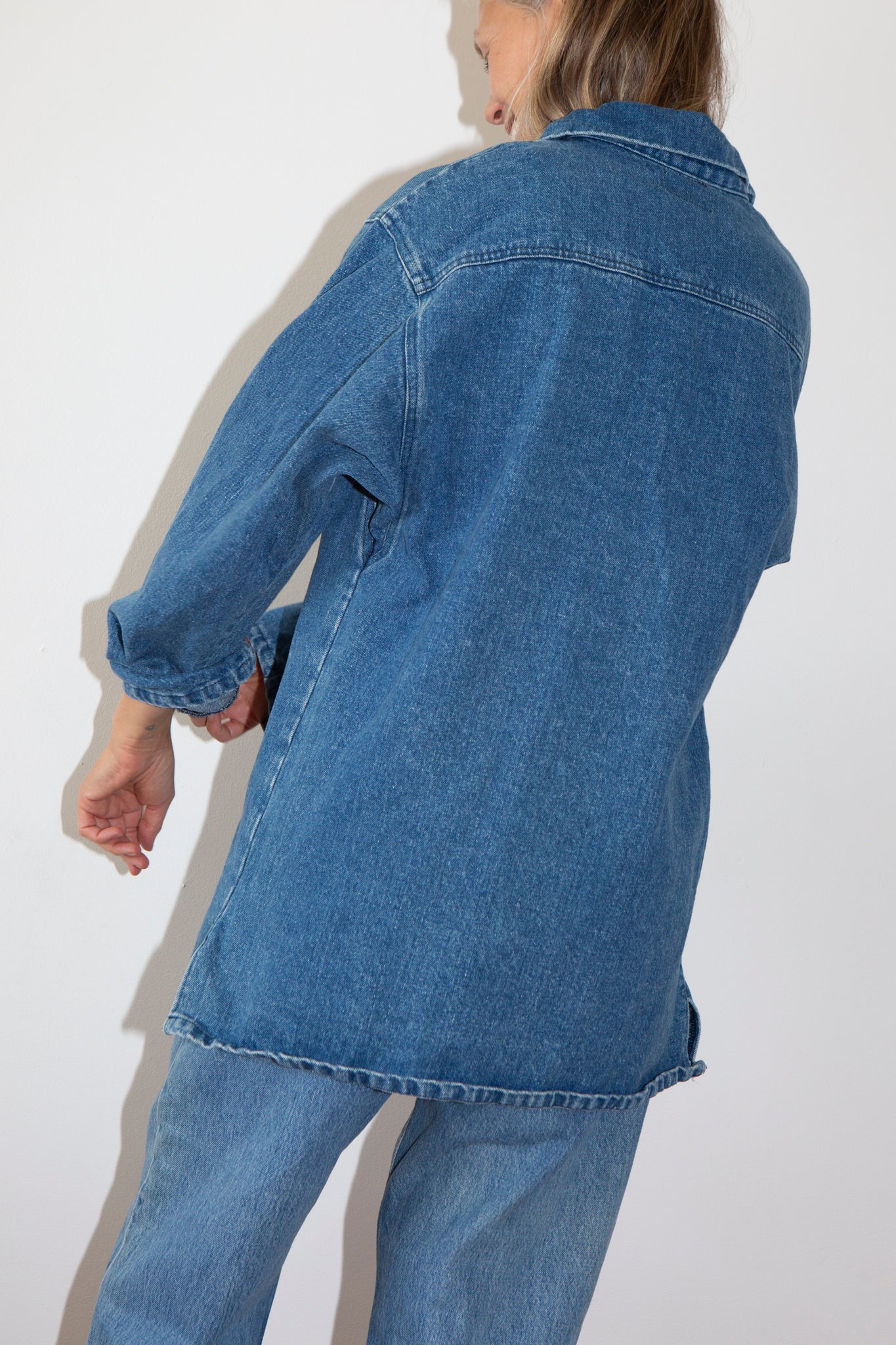 Denim Sailor Smock