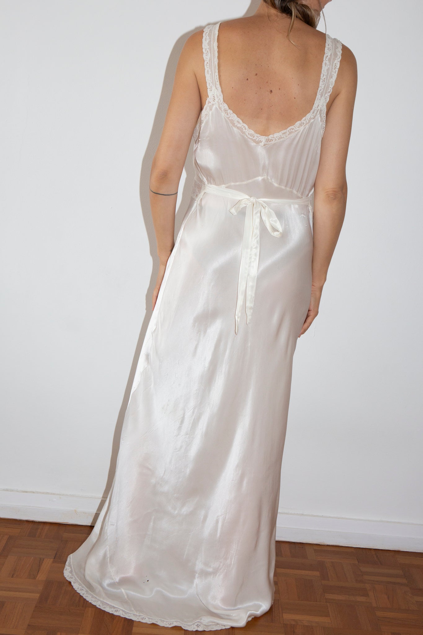 1940s Rayon Slip