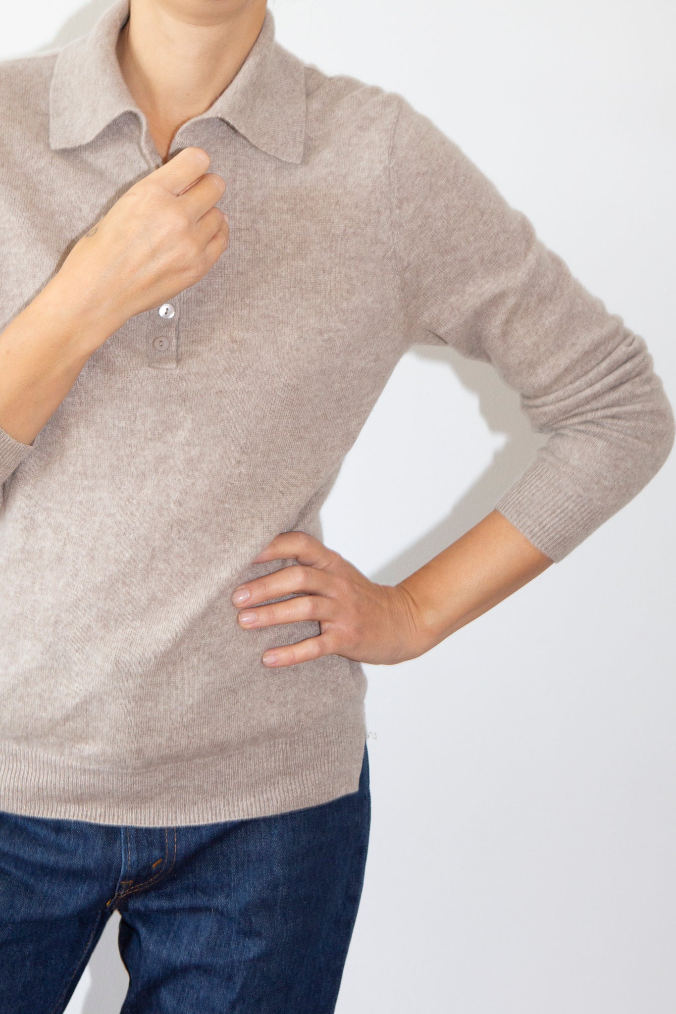 Cashmere Polo