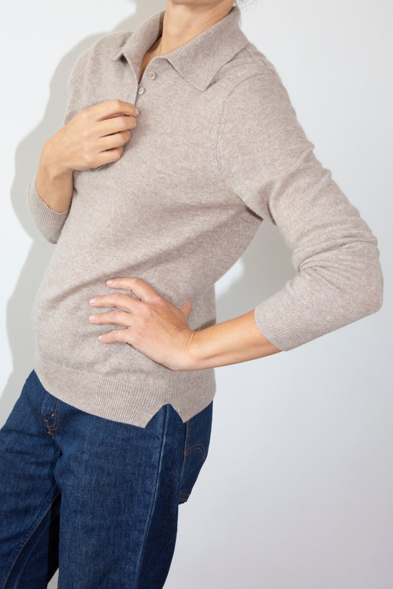 Cashmere Polo