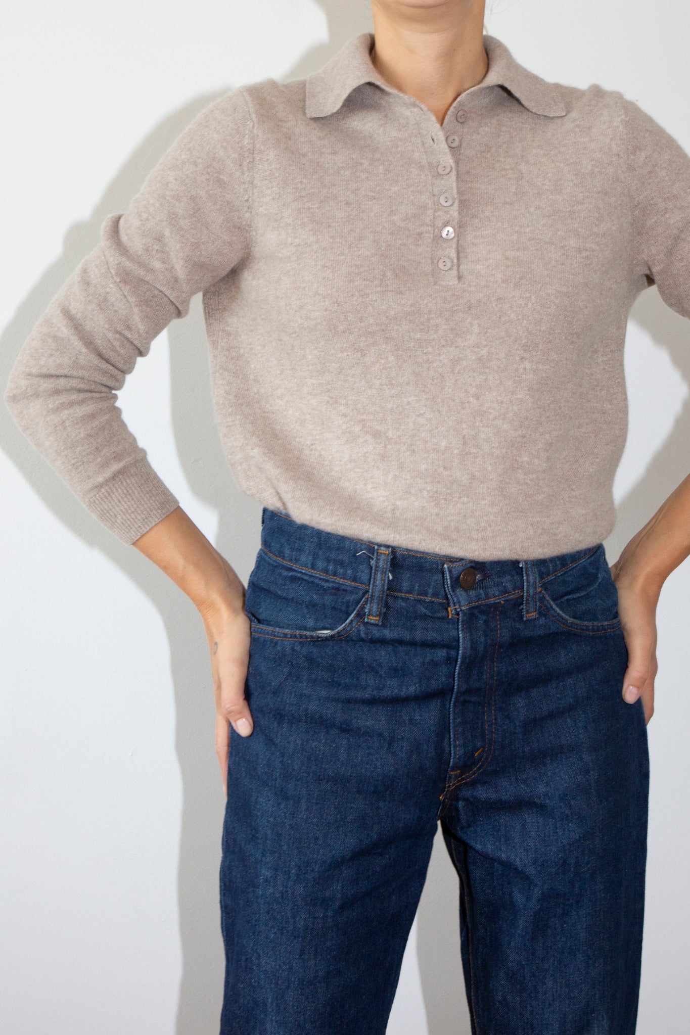 Cashmere Polo