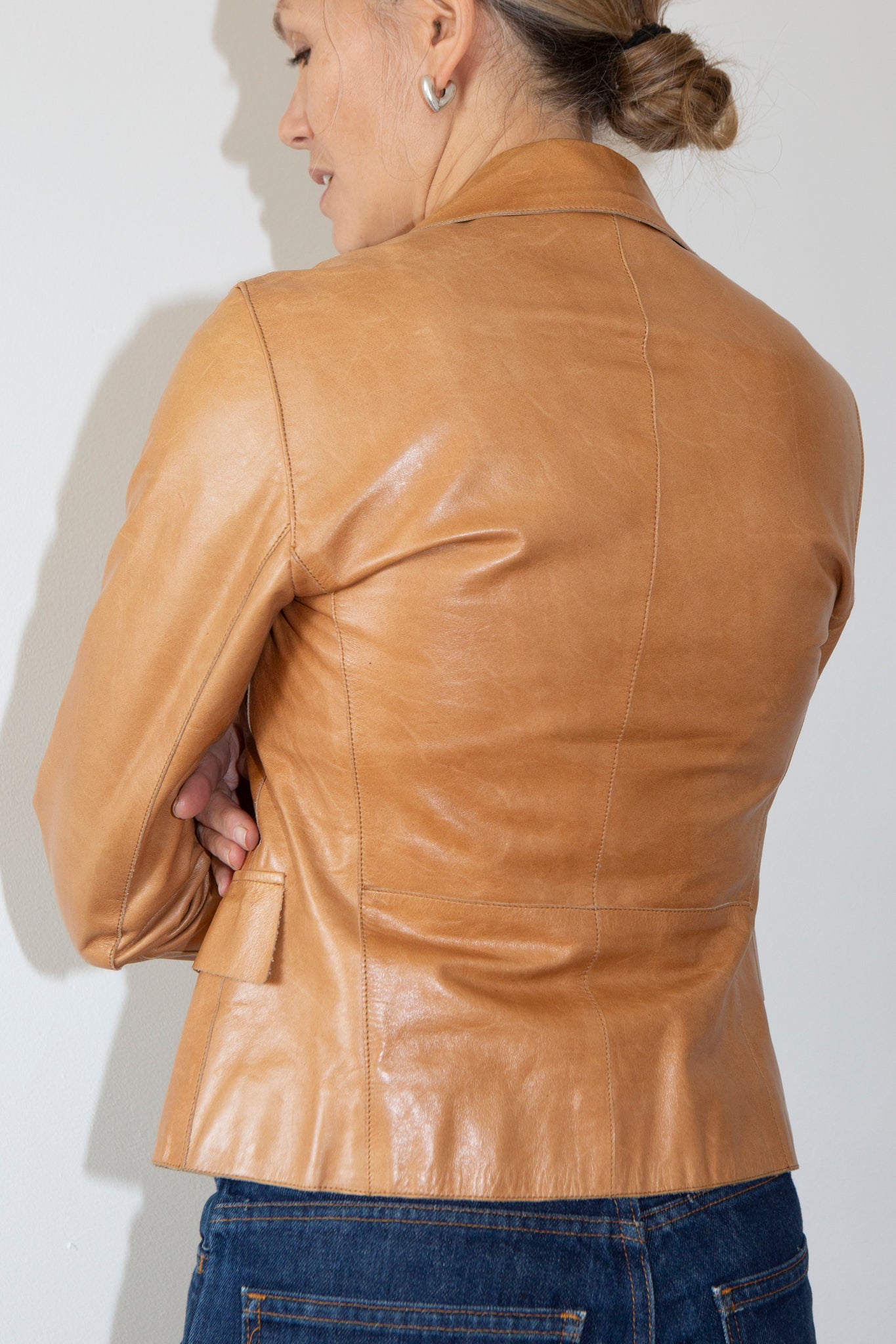 Leather Blazer