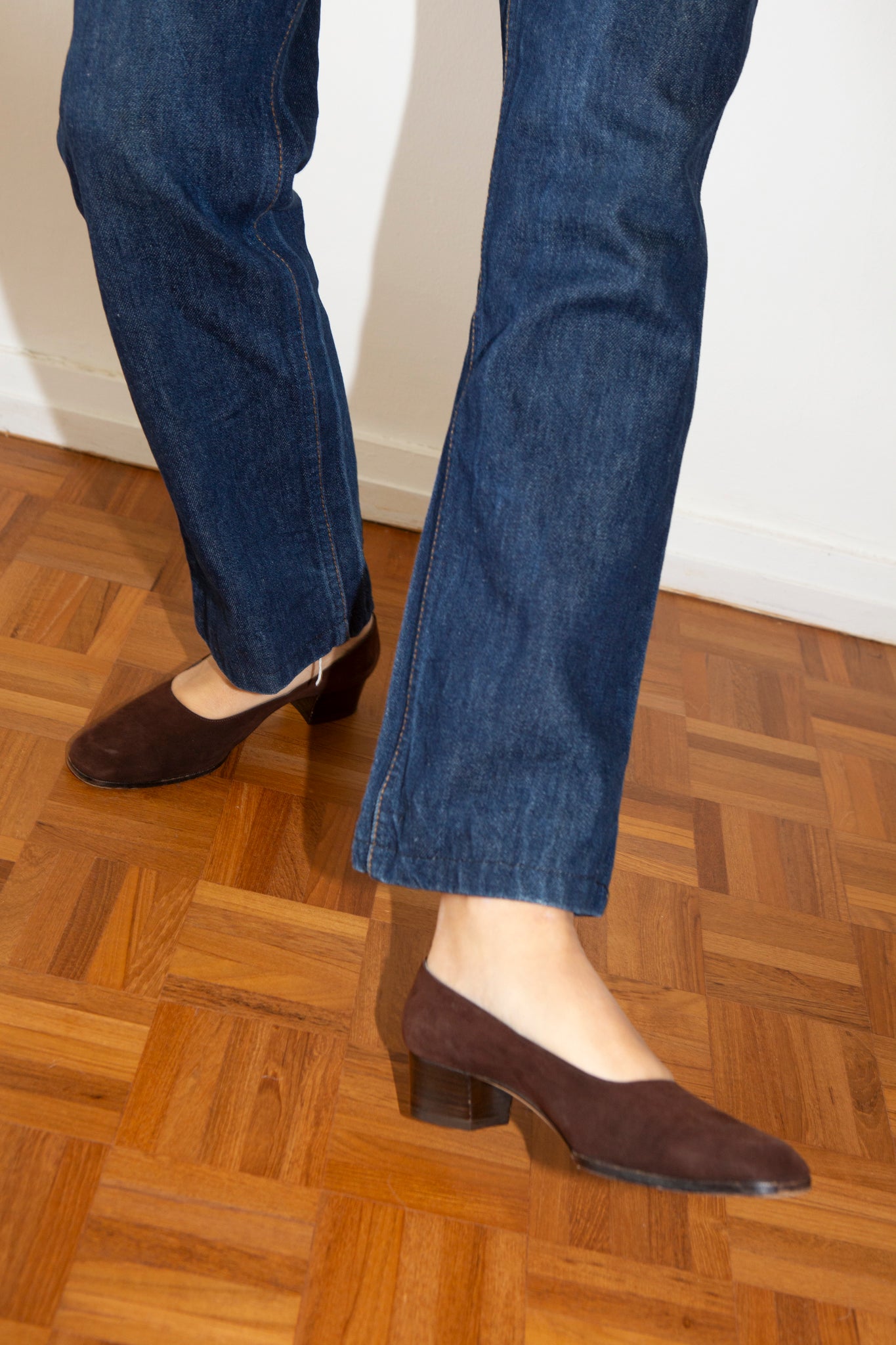 Brown Slip Ons