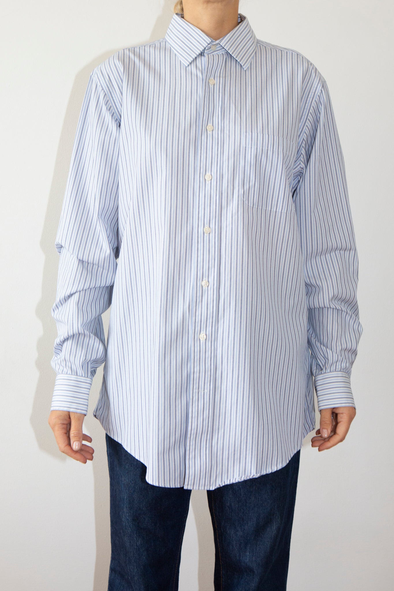 Oxford Blue Stripe Shirt