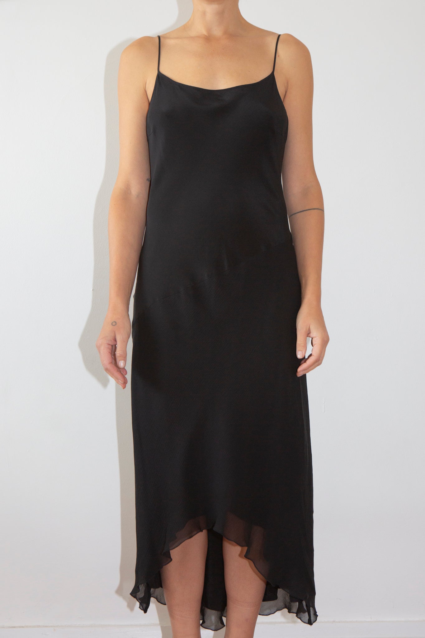 Black Silk Slip