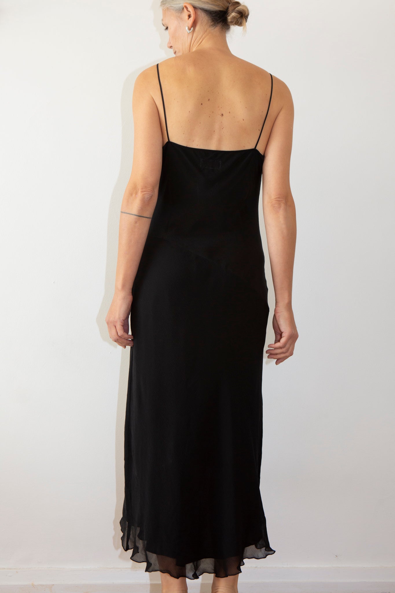 Black Silk Slip