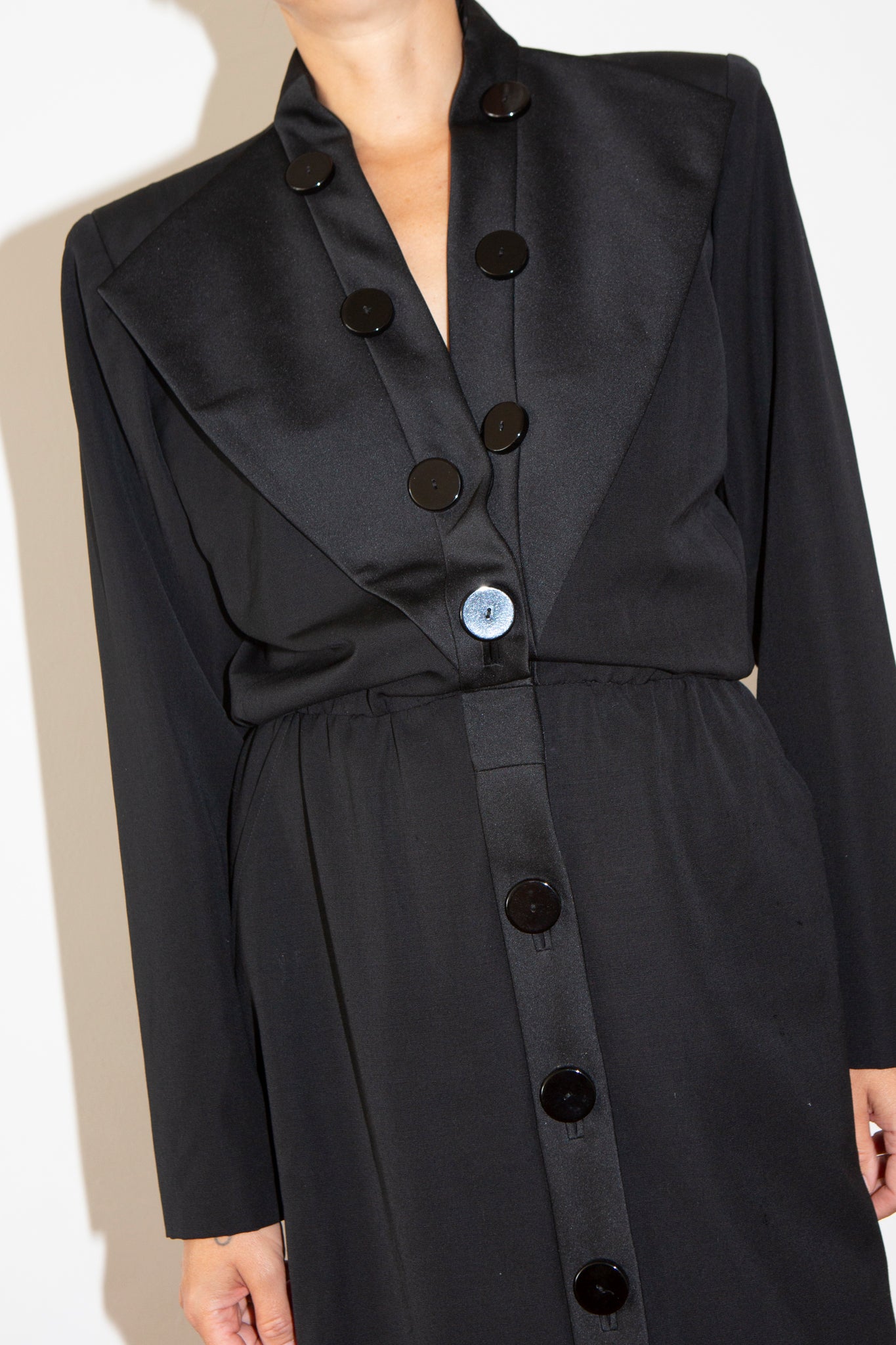 1980S Saint Laurent Rive Gauche Dress