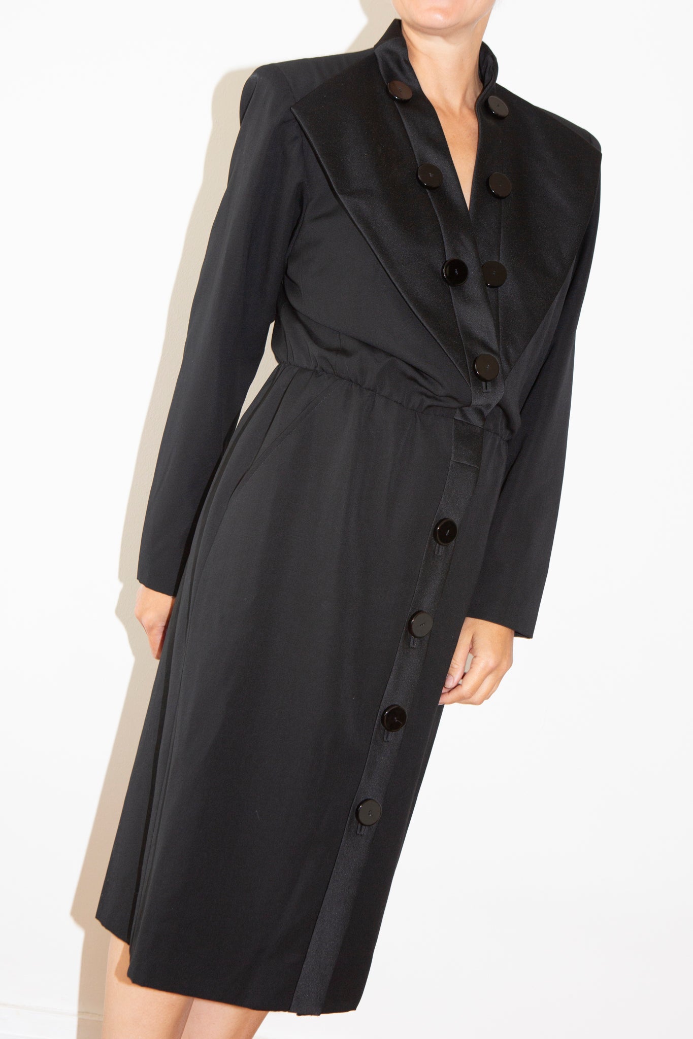 1980S Saint Laurent Rive Gauche Dress