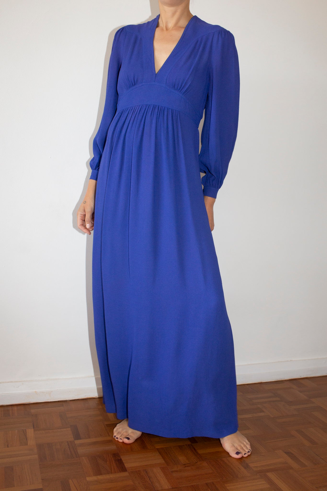 Ossie Clark For Radley Crepe Moss Dress