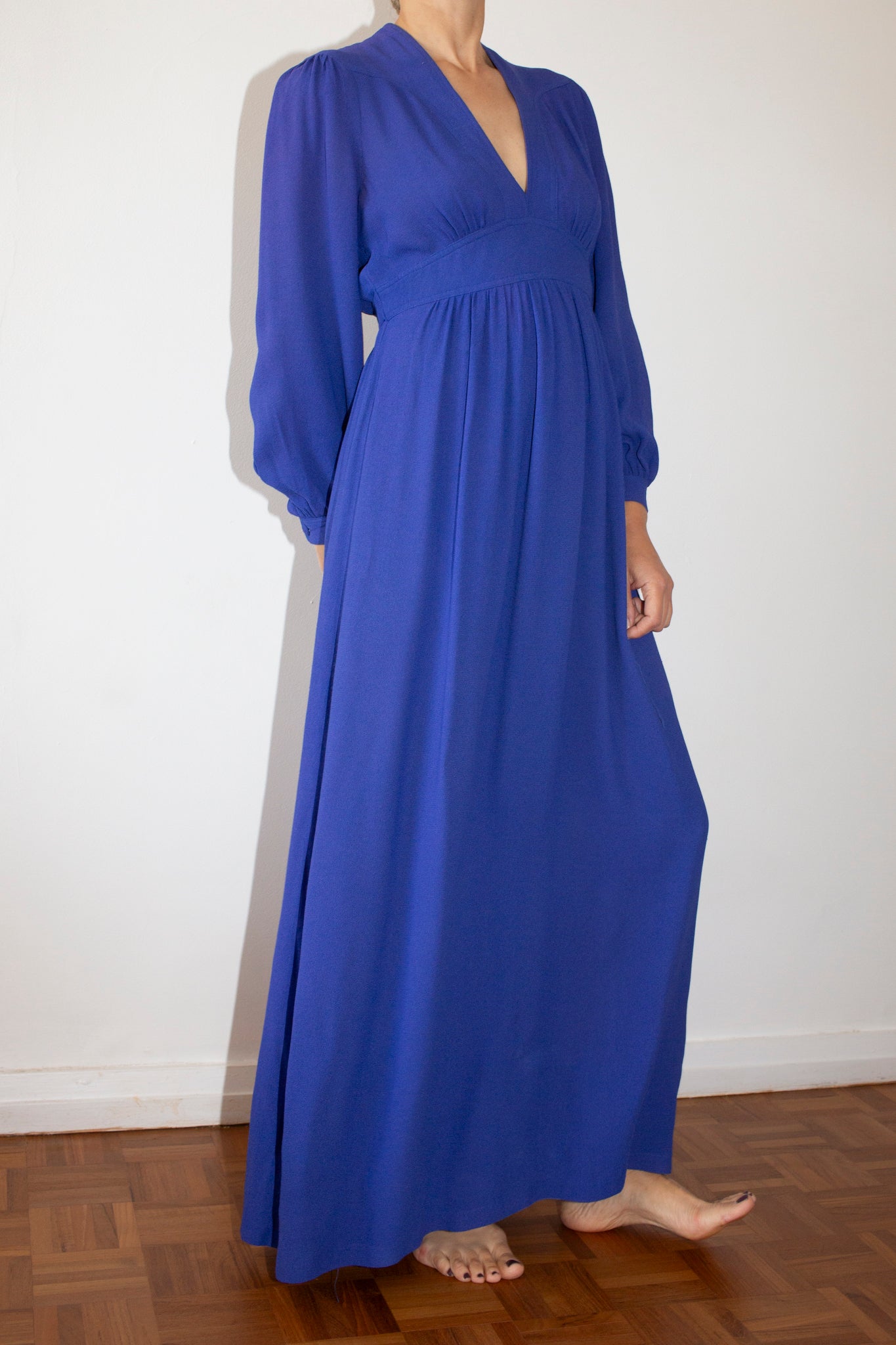Ossie Clark For Radley Crepe Moss Dress
