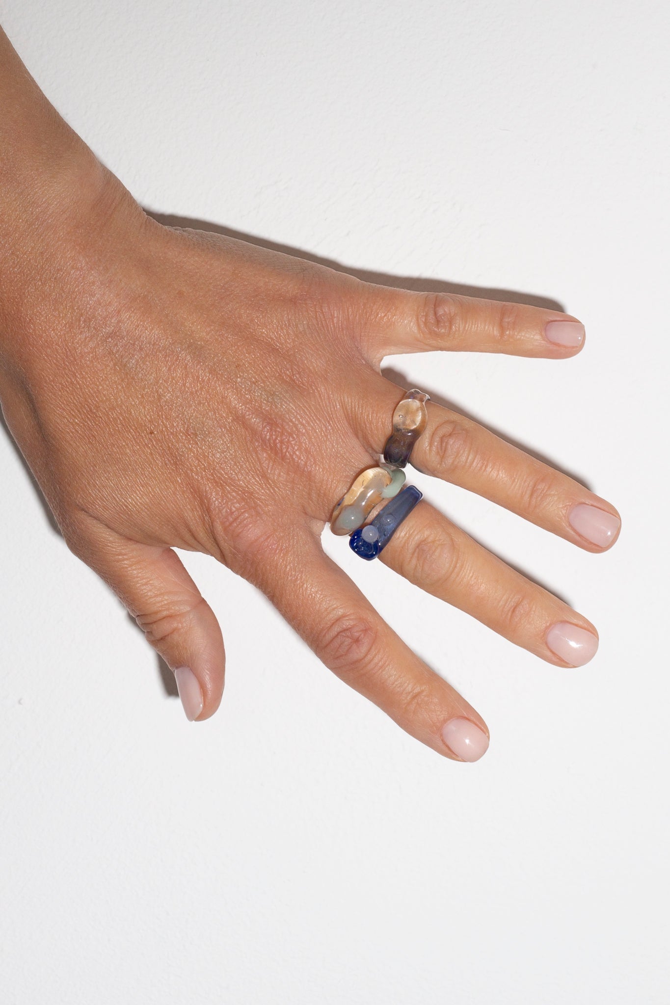 Chunky Murano Glass Ring