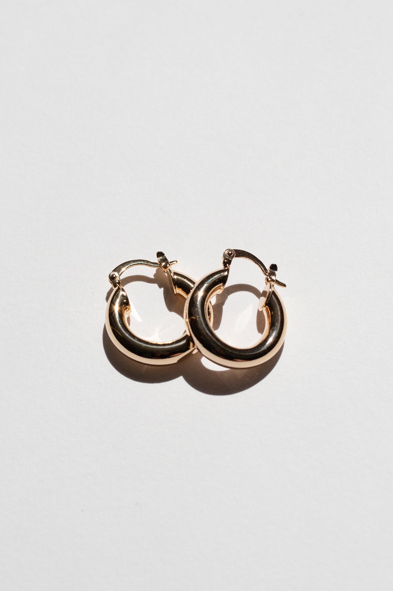 Gold Plated XXS Stacey Hoops