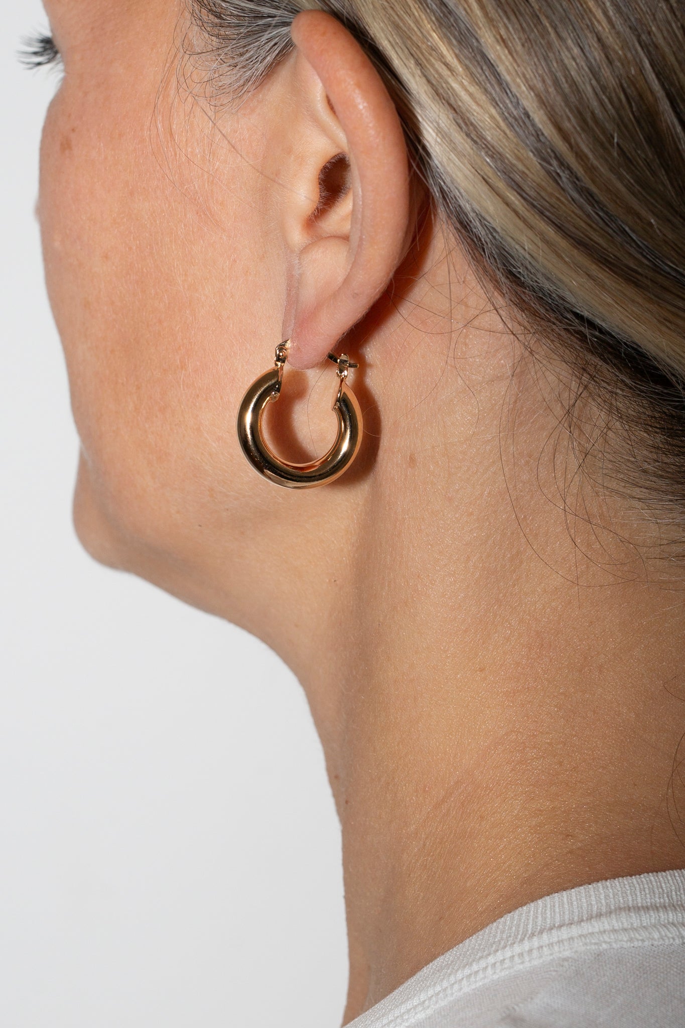 Gold Plated XXS Stacey Hoops