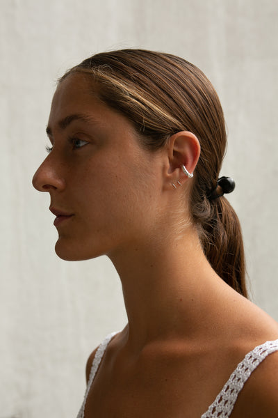 Saskia Diez Bold Silver Star Earcuff – WOLF & GYPSY VINTAGE