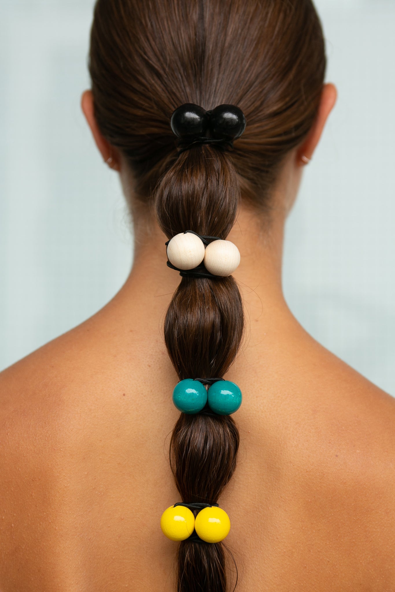 Saskia Diez Wood Hair Bobble