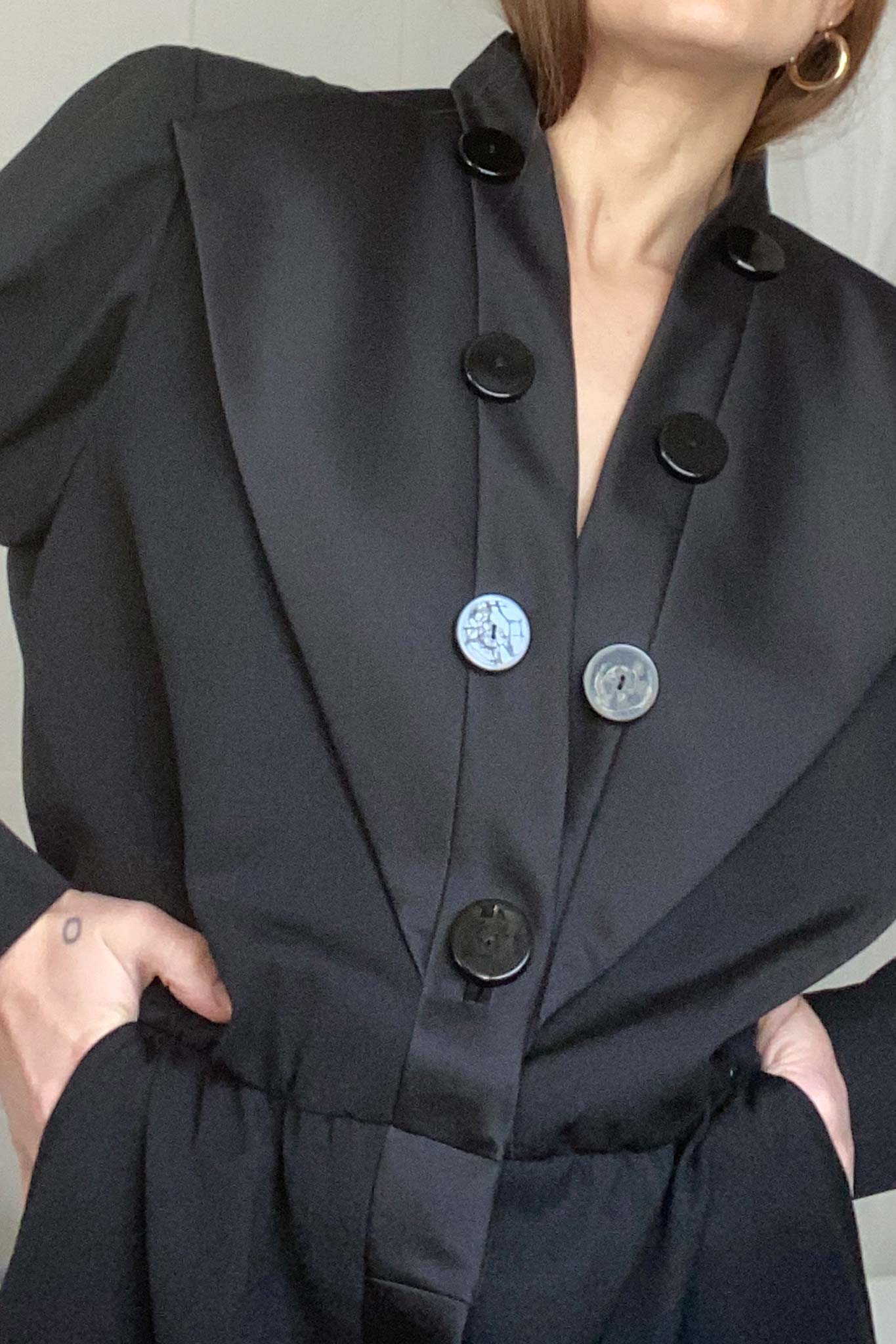1980S Saint Laurent Rive Gauche Dress