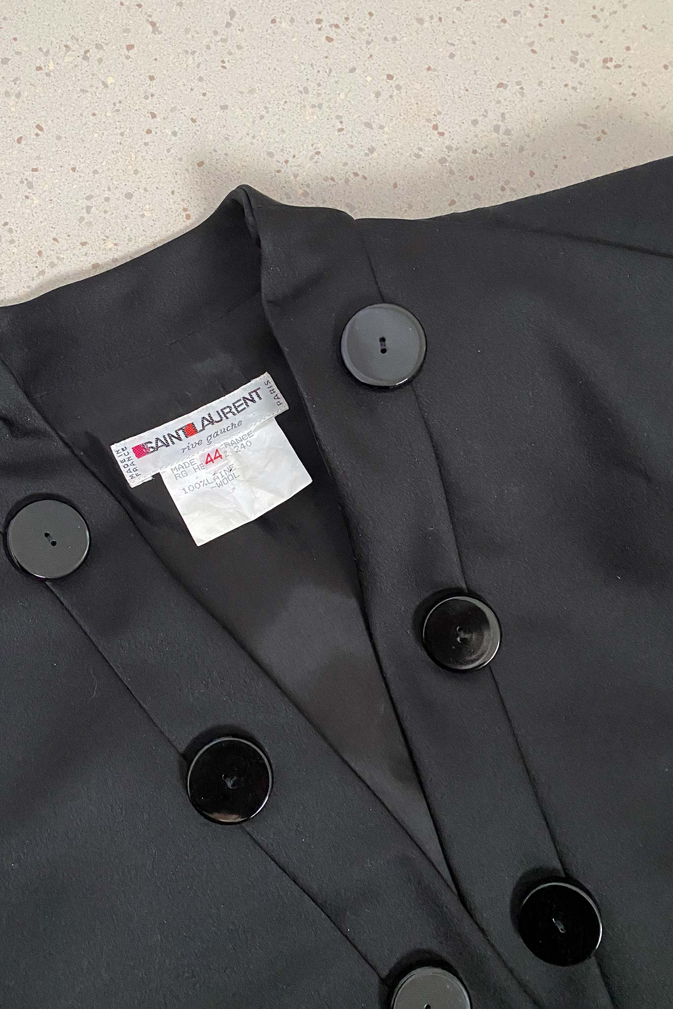 1980S Saint Laurent Rive Gauche Dress