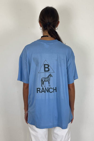 Single Stitch B Ranch Tee
