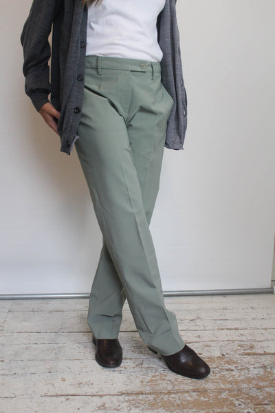 Sage Stretch Prada Pants