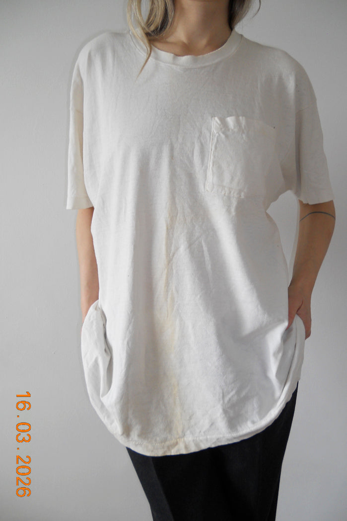 White Single Stitch Tee 0_7