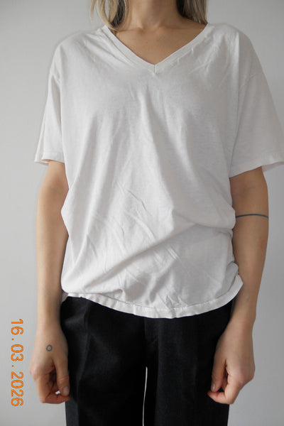 White Single Stitch Tee 0_8