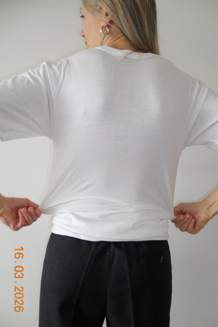 White Single Stitch Tee 0_12