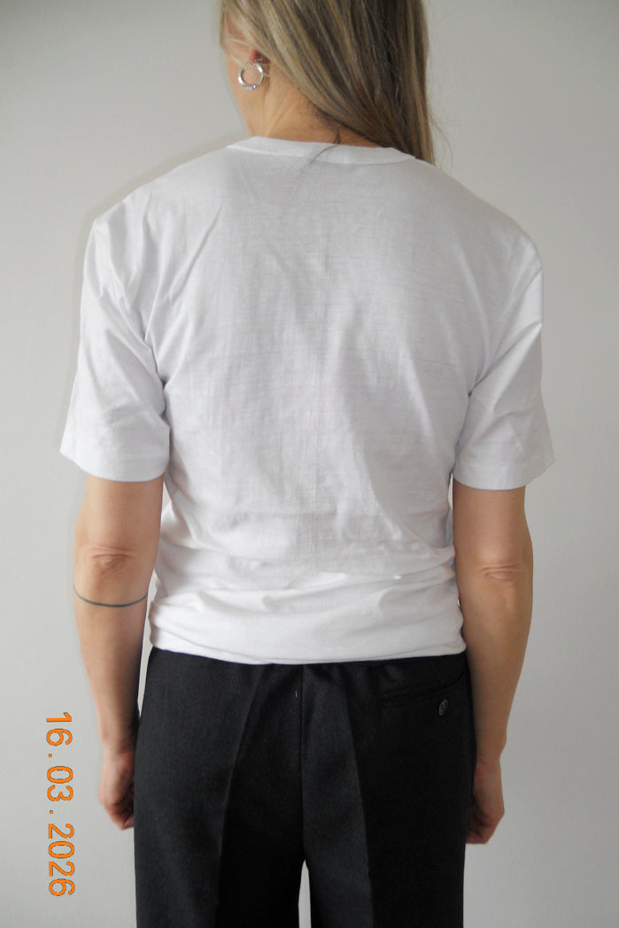 White Single Stitch Tee 0_12