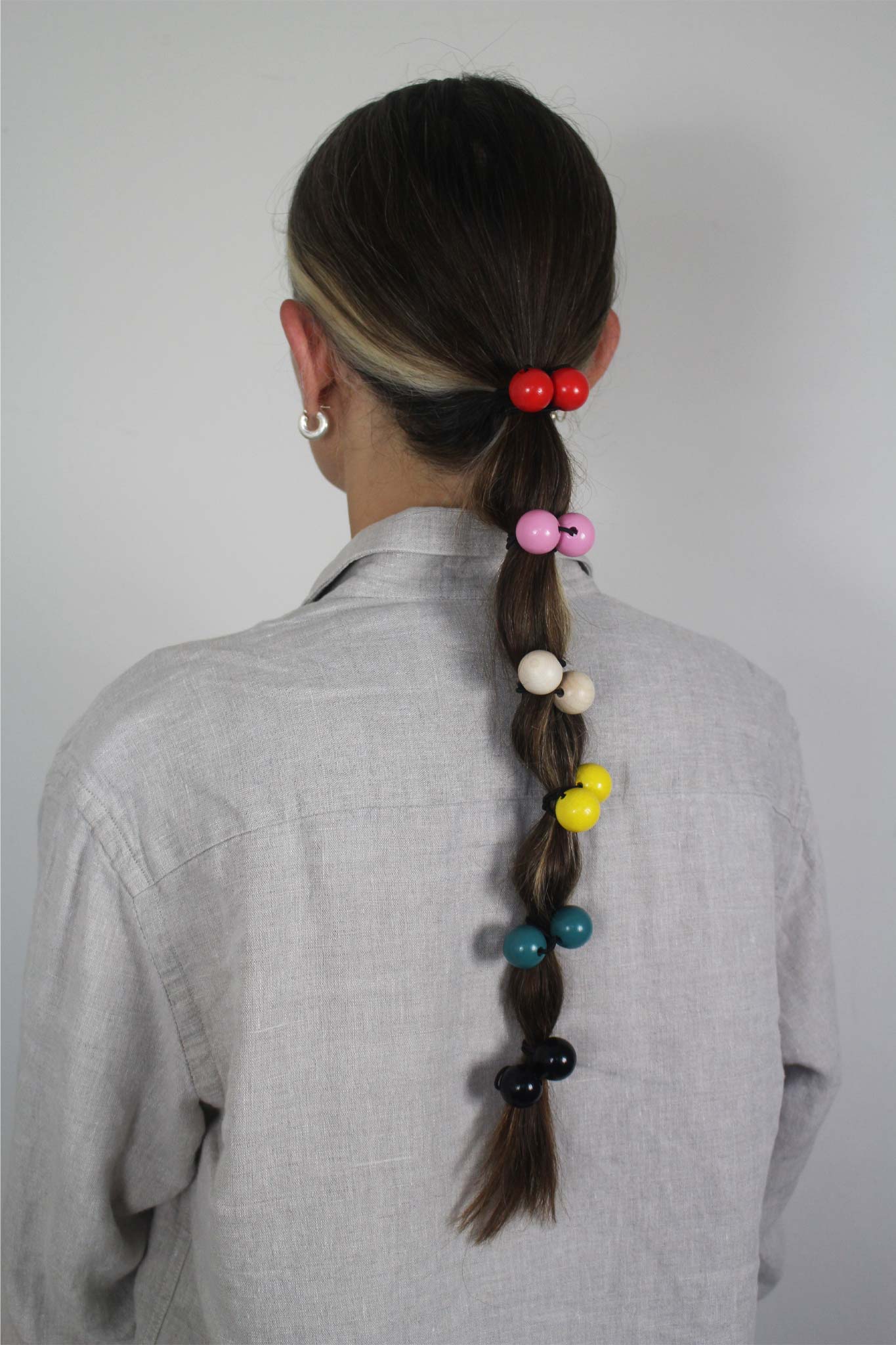 Saskia Diez Wood Hair Bobble