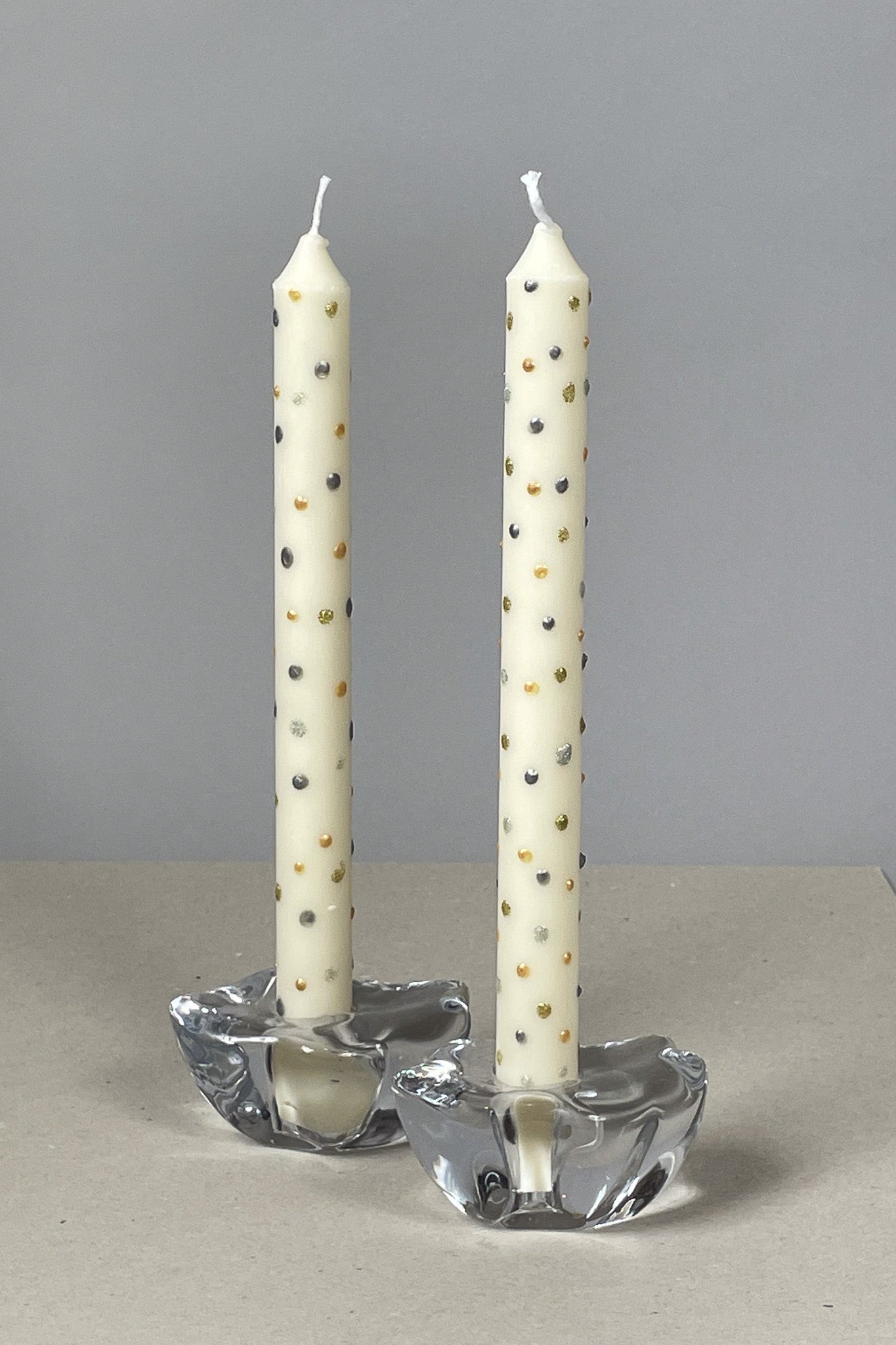 Ichendorf Stone Tapered Candle Holder