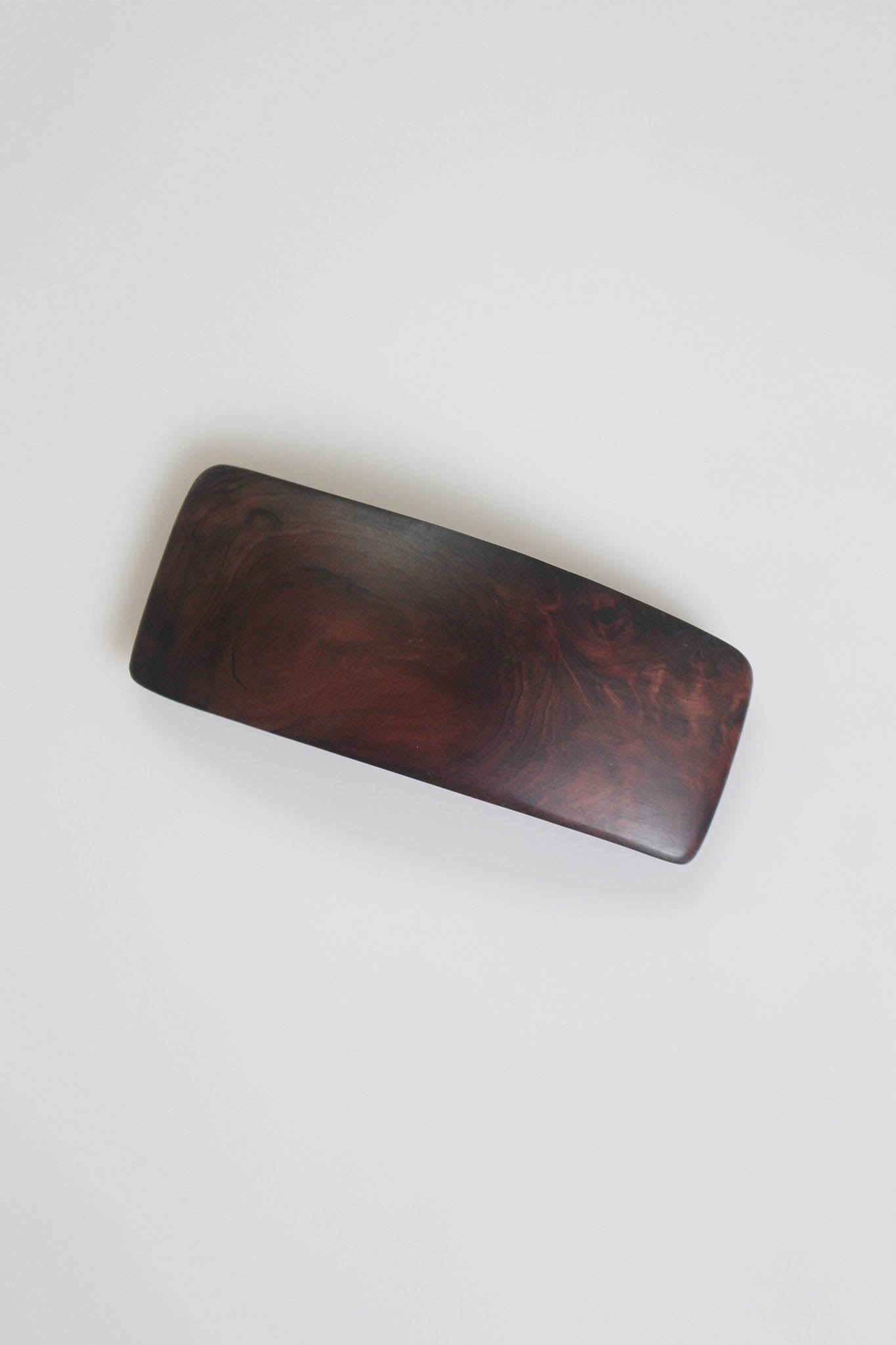 Yew Root Wood Barrette