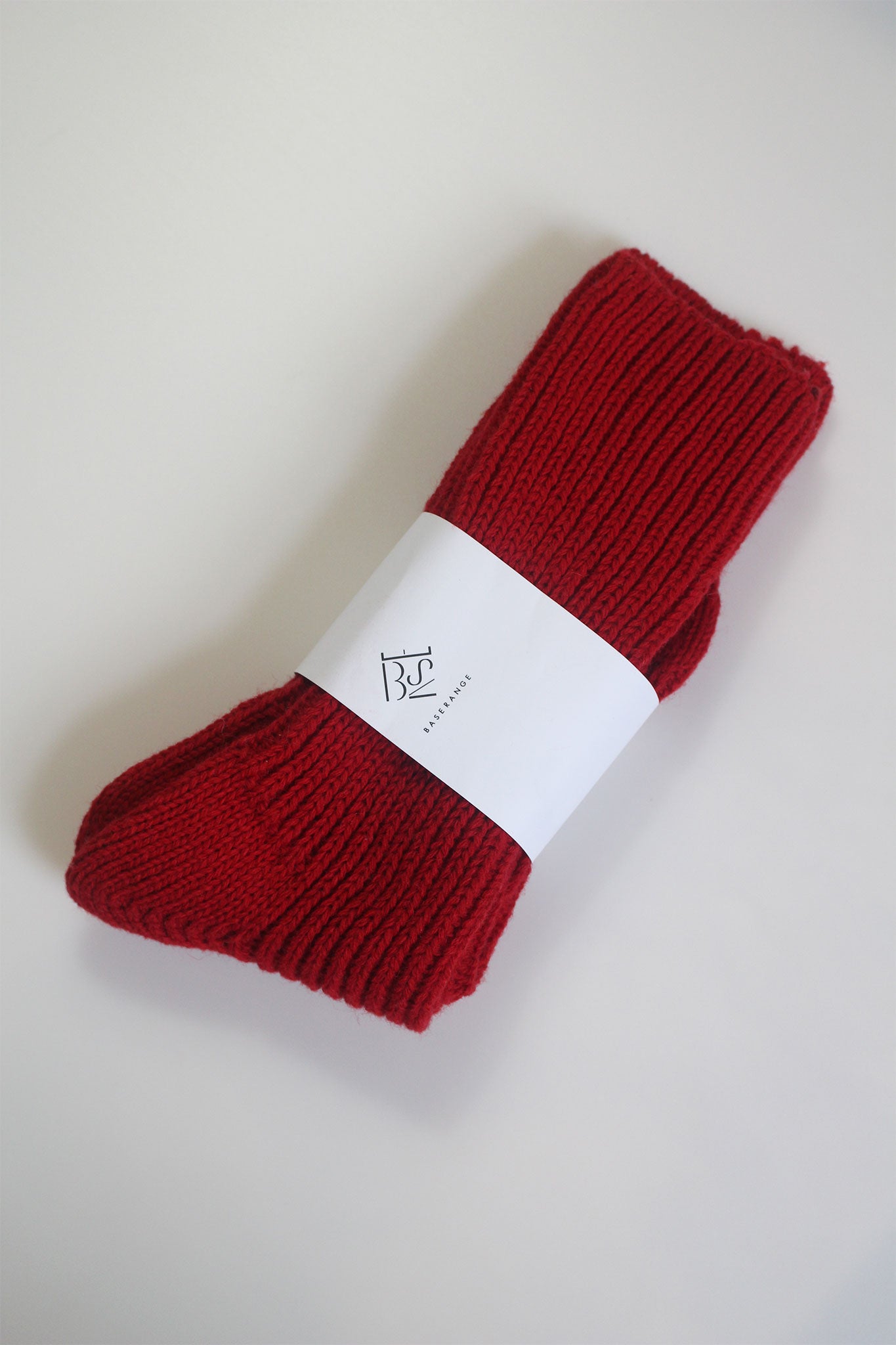 Baserange Red Mea Socks