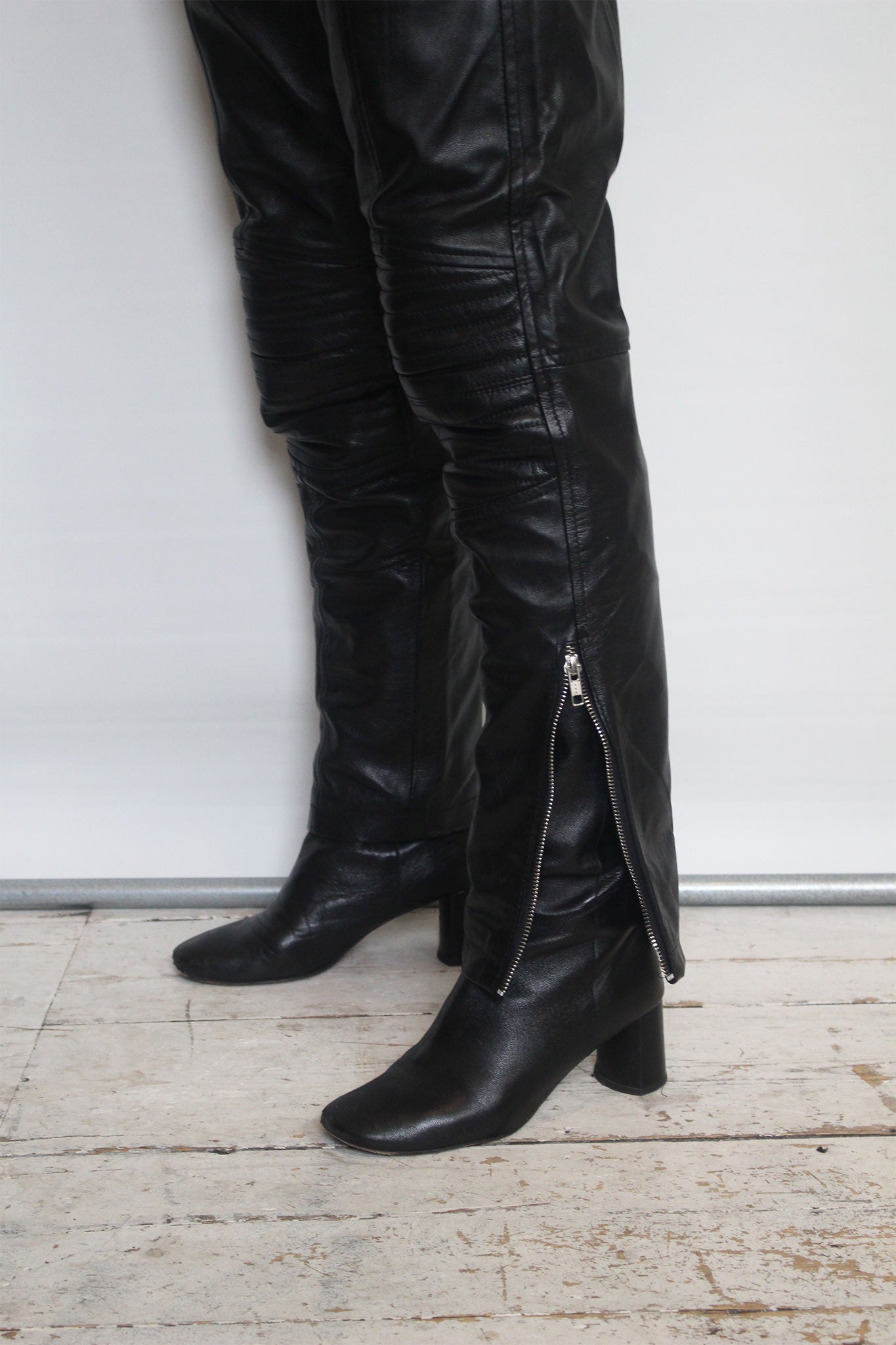 Leather Motorcycle Trousers