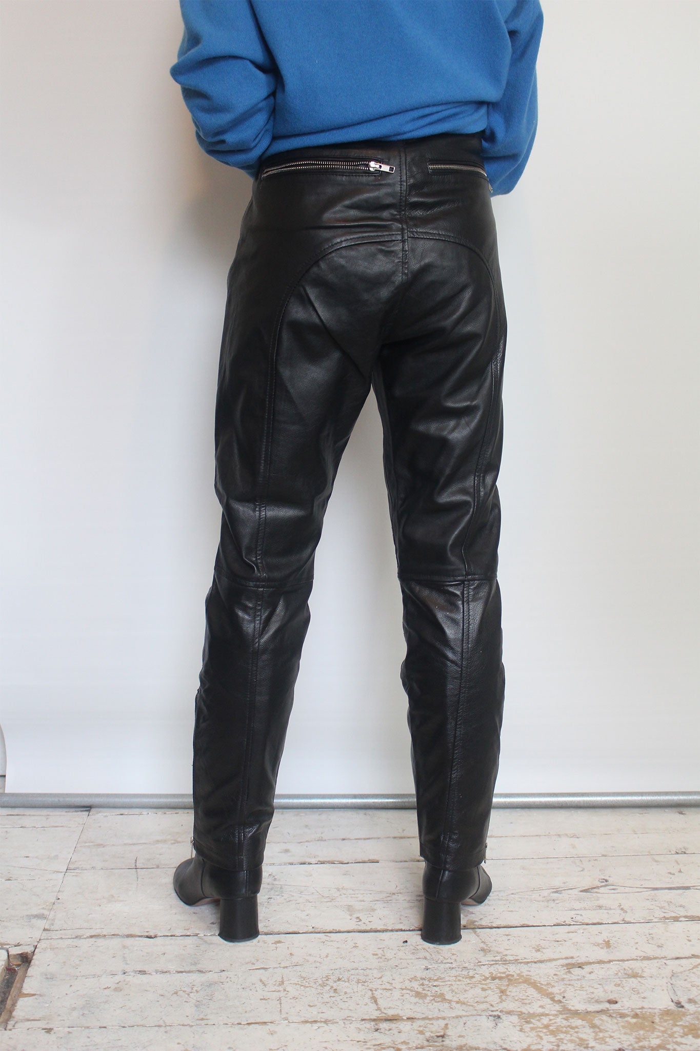 Leather Motorcycle Trousers