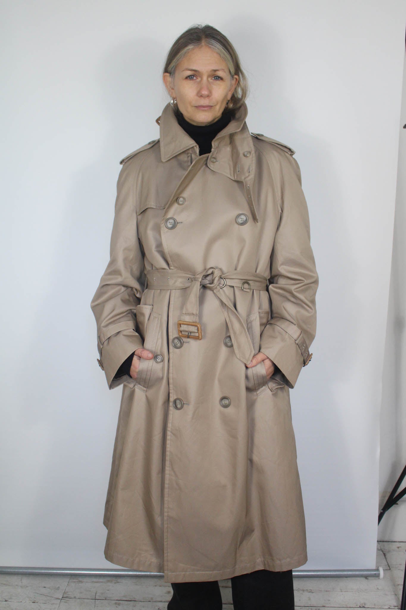 Sanyo For Saks Classic Trench