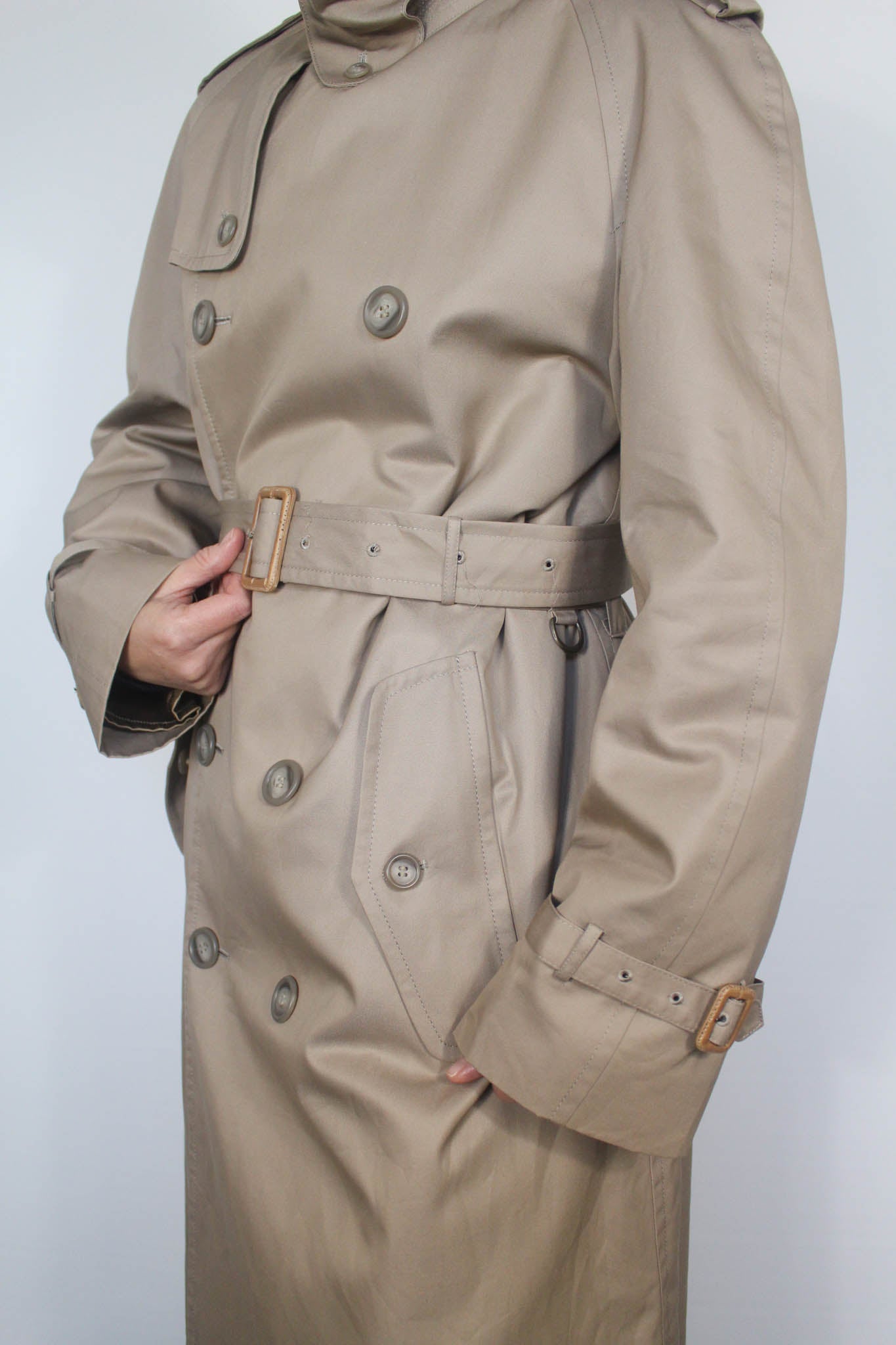 Sanyo For Saks Classic Trench