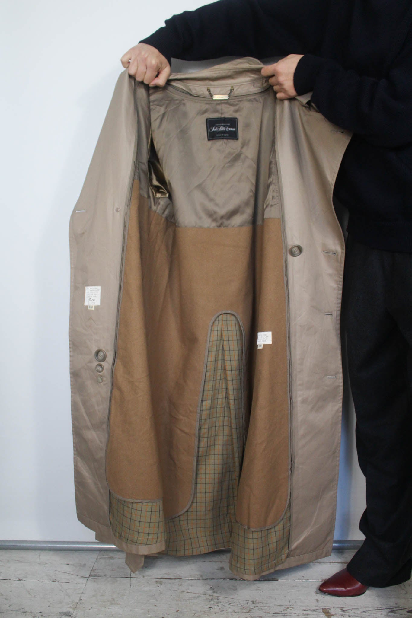 Sanyo For Saks Classic Trench