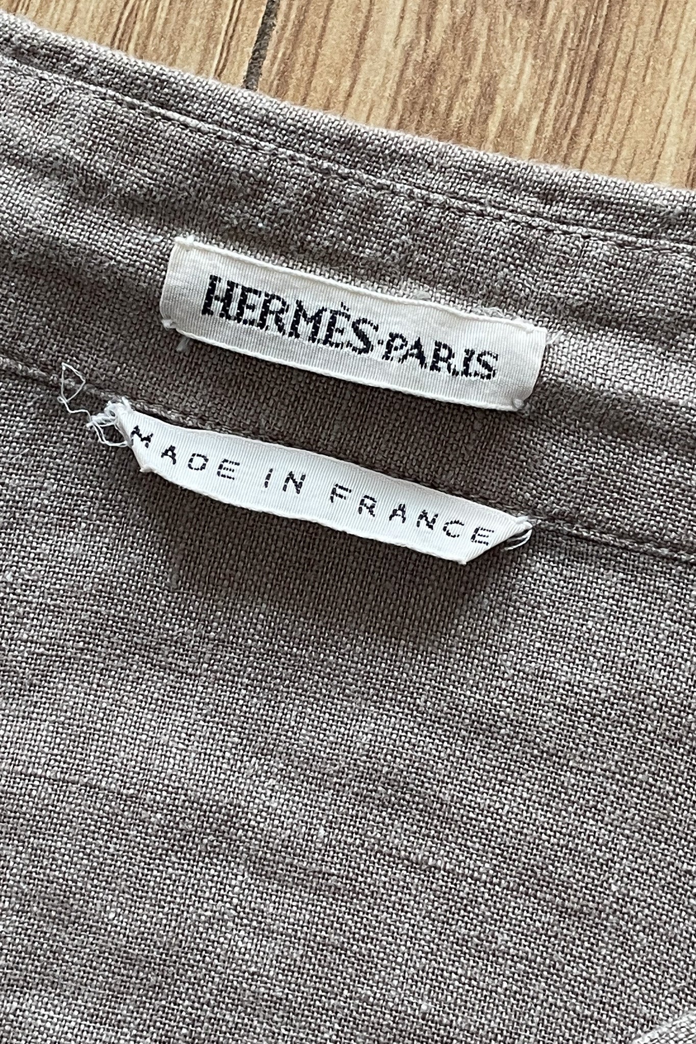 Hermes Linen Shirt