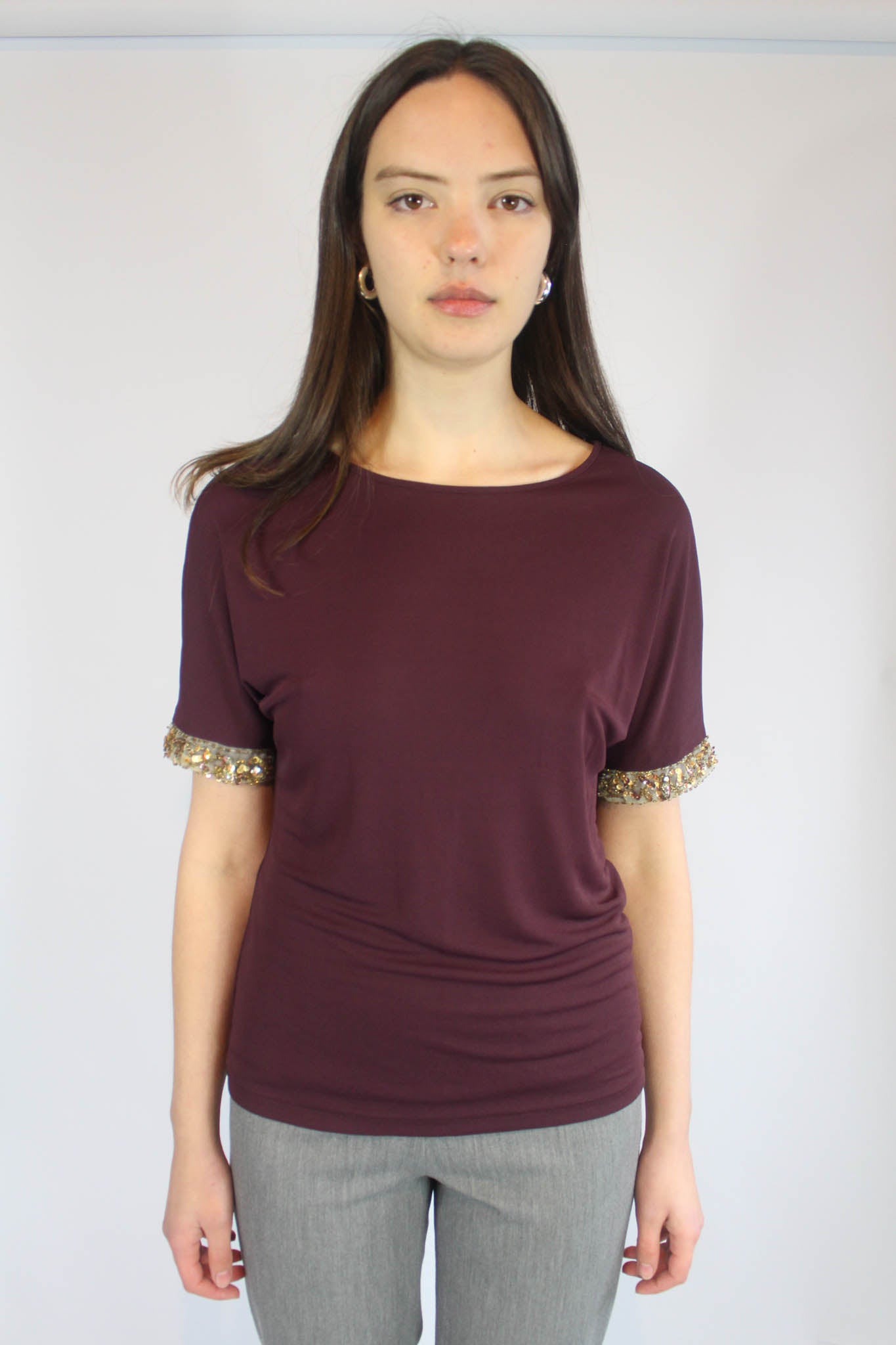 Gianfranco Ferre Crepe Tee